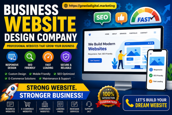 Business Website Design Company providing responsive website design, SEO-friendly websites and custom web development services